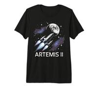 Artemis II Launch to The Moon Premium T-Shirt