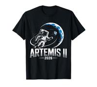 Artemis II Launch to The Moon Space Mission 2026 Astronaut T-Shirt