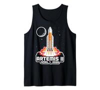 Artemis II Launch to The Moon Space Mission April 2026 Tank Top
