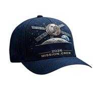 Artemis II Lunar Mission Commemorative Cap 2026 Back Moon Space Hat Astronaut Theme Baseball Cap Space Explore Multicolour 2026 Back to the Moon Space Hat Artem is II Lunar Mission Commemorative Cap