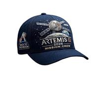 Artemis II Lunar Mission Commemorative Cap Back to the Moon Adjustable Baseball Hat Space Commemorative Cap for Women & Men A01