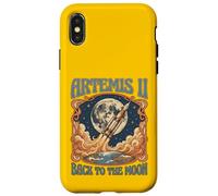 Artemis II Moon Mission Retro Space Exploration Case for iPhone X/XS