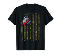 Artemis II Patch Us Camo Flag Back to The Moon Patriotic T-Shirt