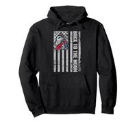 Artemis II Patch Us Flag Back To The Moon Patriotic Pullover Hoodie