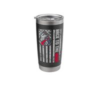 Artemis II Patch Us Flag Back to The Moon Patriotic Stainless Steel Insulated Tumbler