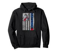 Artemis II Patch Us Flag Return To The Moon Patriotic Pullover Hoodie