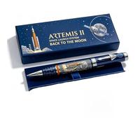 Artemis II Space Launch System Commemorative Ballpoint Pen, Rocket Astronaut Theme, Collectible Gift for Space Enthusiasts (1)