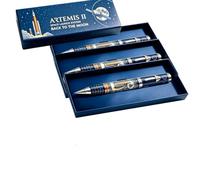 Artemis II Space Launch System Commemorative Ballpoint Pen, Rocket Astronaut Theme, Collectible Gift for Space Enthusiasts (3)