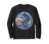 Artemis II Space Mission Moon Earth Day View from Artemis 2 Long Sleeve T-Shirt