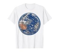 Artemis II Space Mission Moon Earth Day View from Artemis 2 Value Graphic T-Shirt, Men, White, L