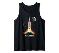 Artemis II Space Rocket Launch Mission to The Moon Artemis 2 Tank Top