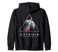 Artemis II Space Rocket Launch Mission To The Moon Artemis 2 Zip Hoodie