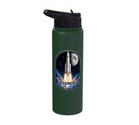Artemis III Launch to The Moon Stainless Steel Insulated Water Bottle