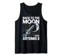 Artemis Launch Back to The Moon 2026 Tank Top