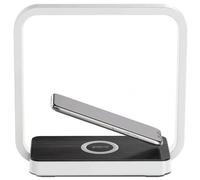 Artemis LED Touch Lamp with Wireless Charging Pad - White