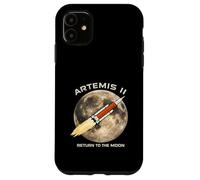 Artemis Return to the Moon Rocket Launch Space Case for iPhone 11