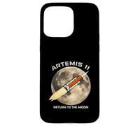 Artemis Return to the Moon Rocket Launch Space Case for iPhone 15 Pro Max