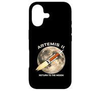 Artemis Return to the Moon Rocket Launch Space Case for iPhone 17