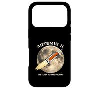 Artemis Return to the Moon Rocket Launch Space Case for iPhone 17 Pro