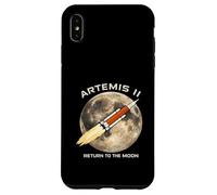 Artemis Return to the Moon Rocket Launch Space Case for iPhone XS Max