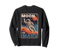 Artemis Space Astronaut Space Suit Moon Poster Art Mars Sweatshirt