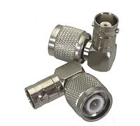 Artemisia 1pcs TNC Male Plug to BNC Female Jack Right angle RF Coaxial Adapter Connector Wire Terminals (Size : 1-10Pcs)