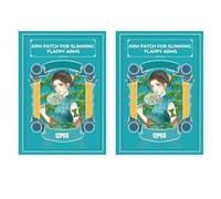 Artemisia Arm Patch with Mint - Boost Metabolism, Burn Fat, Improve Skin Firmness & Elasticity, Natural Herbal Weight Loss Patch, Safe & Easy to Use (2pcs)