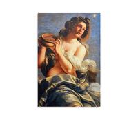 Artemisia Gentileschi Famous Painters' Works(Allegory of Inclination)Printing Posters Decorative Painting Canvas Wall Art Living Rooms Bedroom Painting 16x24inch(40x60cm)