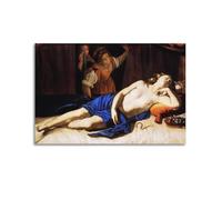 Artemisia Gentileschi Painting Art《Cleopatra》Poster Home Decor Wall Art Hanging Picture Print Bedroom Decorative Room Aesthetic 16x24inch(40x60cm)
