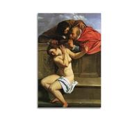 Artemisia Gentileschi Painting Art《Susanna And The Elders》Poster Wall Art Prints Photo Picture Paintings Room Decor Home Decorative 20x30inch(50x75cm)