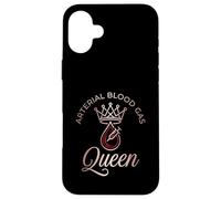 Arterial Blood Gas Queen Respiratory Therapist RT Lung Care Case for iPhone 16 Plus