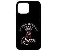 Arterial Blood Gas Queen Respiratory Therapist RT Lung Care Case for iPhone 16 Pro Max