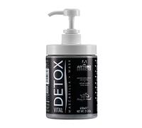 Artero Detox Charcoal Dog Hair Mask 650 ml, Deep Cleansing | Draws Out Grease, Restores Softness and Shine, City Pets, Salon Size, Cats Too