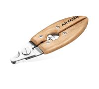 Artero Nail Clippers Size S for Dogs and Cats, Nature Collection | Stainless Steel Blades, Non Slip Grip, Small and Medium Breeds, Clean Straight Cut, Bamboo Handles