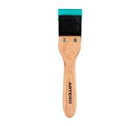 ARTERO Nala Articulated Double Sided Slicker Brush for Dogs and Cats - Hinged Head That Follows the Body, Two Pin Types in One Tool, Comfortable on Legs and Contours