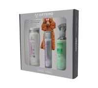 ARTERO Poodle Grooming Set - Complete Coat Care Kit for Curly Coats, Vitalizante Volumising Shampoo, Protein Vital Conditioner and Mix Leave-In Spray, for Dogs