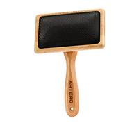 Artero Slicker Brush for Cats & Dogs, Dematting Rake with Bamboo Handle