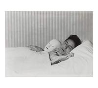 Artery8 Abbott Jean Cocteau Bed Mask Sleeping Photo Extra Large XL Wall Art Poster Print