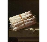 Artery8 Adriaen Coorte Still Life With Asparagus Painting Large Wall Art Poster Print Thick Paper 18X24 Inch