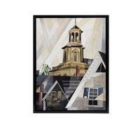 Artery8 After Sir Christopher Wren Charles Demuth Framed Canvas Wall Art Print | Size: W24" x H32" Artery8 Multicolor W24" x H32"
