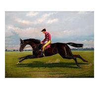 Artery8 After Stull Racehorse Iroquois Large Wall Art Poster Print Thick Paper 18X24 Inch