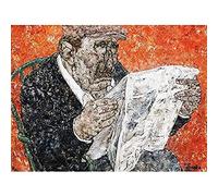 Artery8 Akira Tanaka Le Journal 1981 Art Print Canvas Premium Wall Decor Poster Mural