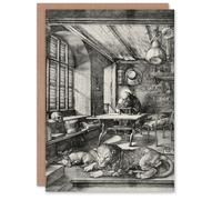 Artery8 Albrecht Durer Art Card Saint Jerome in His Study
