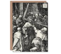 Artery8 Albrecht Durer Personalised Art Card Bearing of the Cross to Golgotha