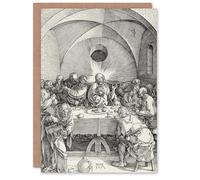 Artery8 Albrecht Durer Personalised Art Card Large Passion Series The Last Supper