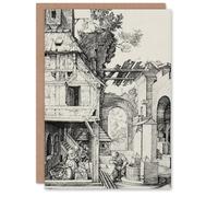 Artery8 Albrecht Durer Personalised Art Card The Nativity Birth of Jesus Christ