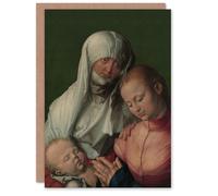 Artery8 Albrecht Durer Personalised Art Card The Virgin and Child with Saint Anne