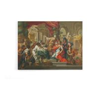 Artery8 Alexander The Great In Temple of Jerusalem Canvas Wall Art Print | Size: W12" x H16" Artery8 Multicolor W12" x H16"