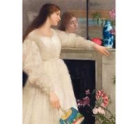 Artery8 Alfred Bell & Co Ltd London Little White Girl 1922 Premium Wall Art Canvas Print 18X24 Inch