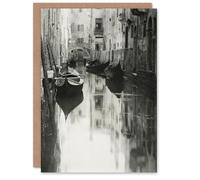 Artery8 Alfred Stieglitz Art Card A Venetian Canal Vintage Photograph